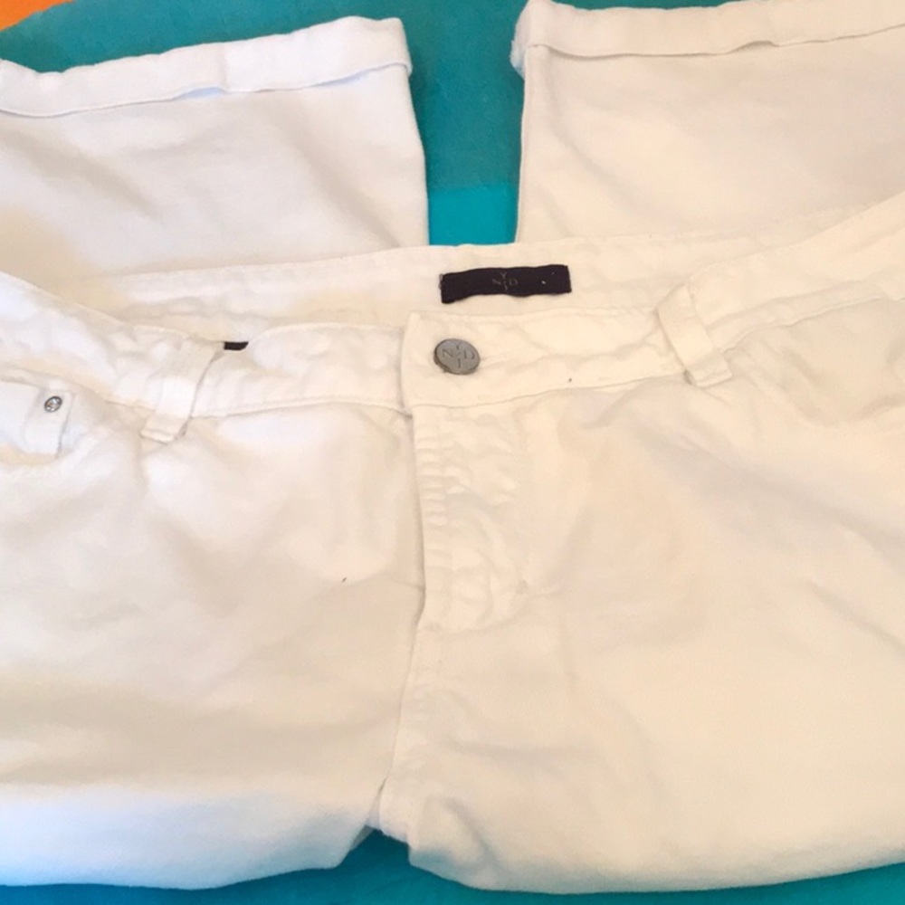 NYDJ WHITE CAPRIS